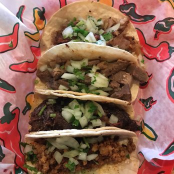 El Taquito - Cabeza, lengua, carnitas and chorizo. - Mexican Near Me - Clemmons, North Carolina