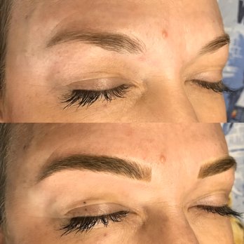 kajo brows - Clients natural brows before first Microblading session and after! - Permanent Makeup Near Me - Brooklyn, New York kajo brows - Clients natural brows before first Microblading session and after! - Permanent Makeup Near Me - Brooklyn, New York