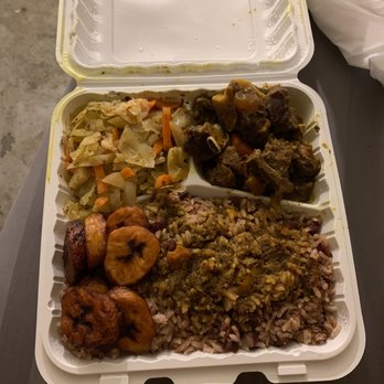 Straight Jamdown Island Cuisine - a meal in a styrofoam container - Caribbean Near Me - Baltimore, Maryland Straight Jamdown Island Cuisine - a meal in a styrofoam container - Caribbean Near Me - Baltimore, Maryland