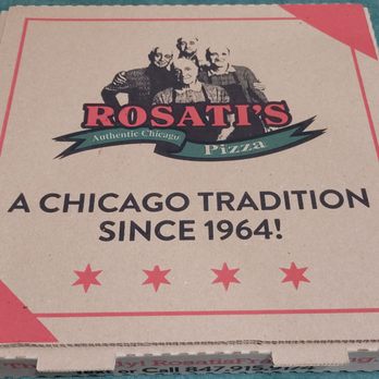 Rosati's Pizza - The top of the pizza box! - Pizza Near Me - Oro Valley, Arizona