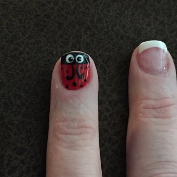 Radiant Nails and Spa - Cute ladybug! - Nail Salons Near Me - Manchester, New Hampshire