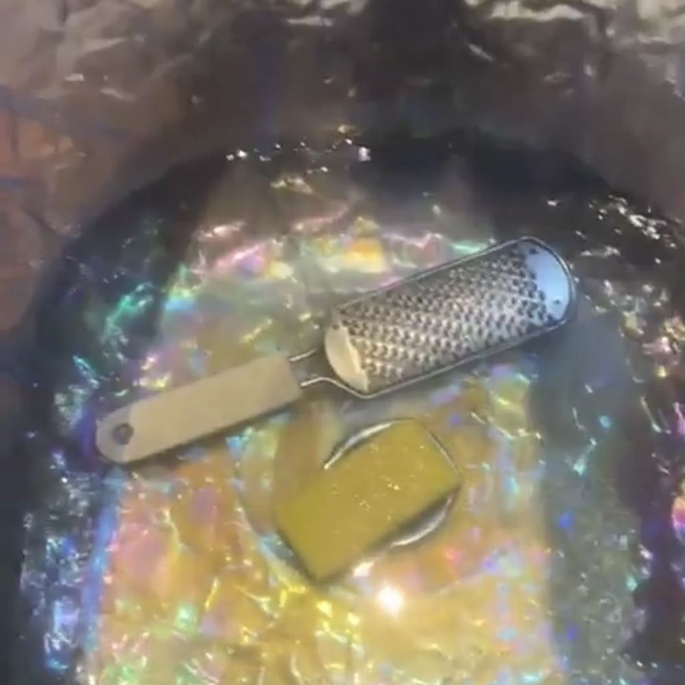 NT Nail & Spa - No liner in the bowl and there is dead skin in the bottom of the bowl that the tech dropped in there after grading her feet. - Nail Salons Near Me - Conroe, Texas NT Nail & Spa - No liner in the bowl and there is dead skin in the bottom of the bowl that the tech dropped in there after grading her feet. - Nail Salons Near Me - Conroe, Texas