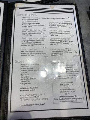 Menu photo 8 Blackerby's Hangar 5 Restaurant Columbus, IN