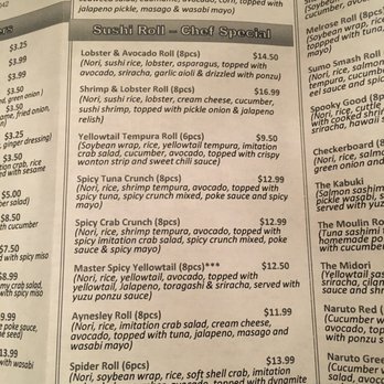 Wrap & Roll - Carryout menu pg2 - Sushi Bars Near Me - Macomb, Michigan Wrap & Roll - Carryout menu pg2 - Sushi Bars Near Me - Macomb, Michigan
