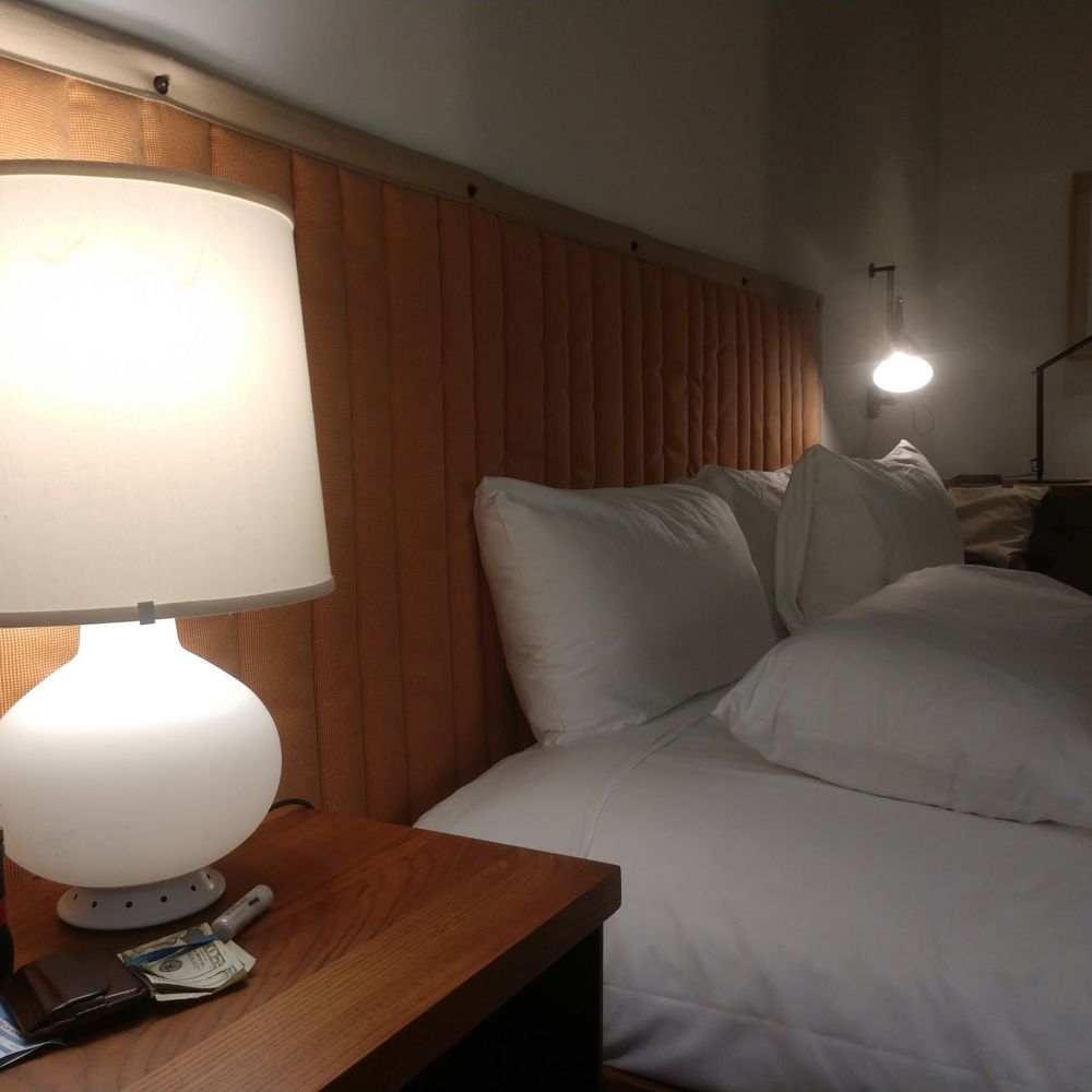 h2hotel - Headboard same as elevator padding. - Hotels Near Me - Healdsburg, California