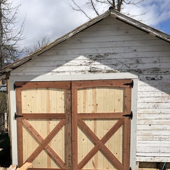 JRS Construction - Custom barn doors that we built and installed in 2019. - General Contractors Near Me