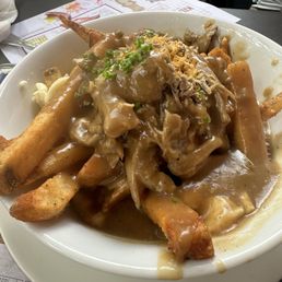 Poutine with duck Poutine with duck