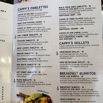 Cappys Cafe - Menu - Breakfast & Brunch Near Me - Newport Beach, California Cappys Cafe - Menu - Breakfast & Brunch Near Me - Newport Beach, California