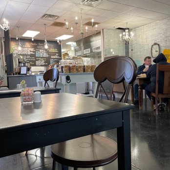 Media Bean Cafe -  a man sitting at a table - Coffee & Tea Near Me - Newtown Square, Pennsylvania