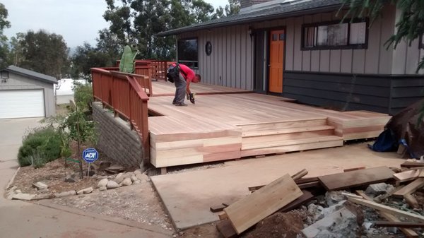 Decks and Railing! - Here is some of the work we've done on our decks and rails. Contact us by phone or request a quote. Decks and Railing! - Here is some of the work we've done on our decks and rails. Contact us by phone or request a quote.