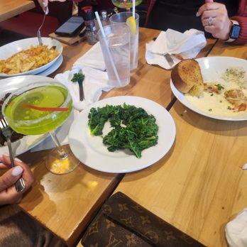 La'Caj Seafood - Kale, lamb rib chops shrimp and grits with Texas toast and macaroni and cheese. - Seafood Near Me - Camp Springs, Maryland La'Caj Seafood - Kale, lamb rib chops shrimp and grits with Texas toast and macaroni and cheese. - Seafood Near Me - Camp Springs, Maryland