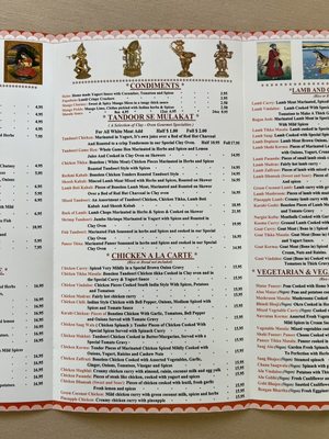 Menu photo 7 India's Restaurant Los Angeles, CA Menu photo 7 India's Restaurant Los Angeles, CA