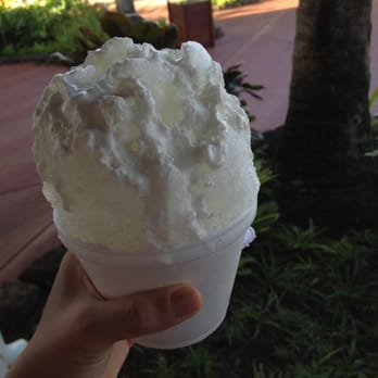Uncle's Shave Ice - You absolutely must have the coconut flavor shaved ice with coconut cream! - Shaved Ice Near Me - Koloa, Hawaii Uncle's Shave Ice - You absolutely must have the coconut flavor shaved ice with coconut cream! - Shaved Ice Near Me - Koloa, Hawaii