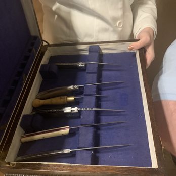 Georgie - Knife selection - New American Near Me - Dallas, Texas