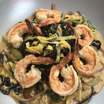 Basalt - Pasta with prawns! - New American Near Me - Honolulu, Hawaii Basalt - Pasta with prawns! - New American Near Me - Honolulu, Hawaii