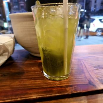 Cocoron  & Goemon Curry - Gyokuro Green Tea. $3.5 for iced. Good quality - Japanese Near Me - New York, New York