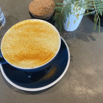 Five5eeds - Turmeric latte, great!!! - Coffee & Tea Near Me - Park City, Utah Five5eeds - Turmeric latte, great!!! - Coffee & Tea Near Me - Park City, Utah