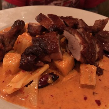 Ably Asian Cuisine - Roast duck with pineapple in a red curry - Caterers Near Me - Jasper, Georgia Ably Asian Cuisine - Roast duck with pineapple in a red curry - Caterers Near Me - Jasper, Georgia