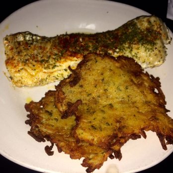 Sportz Pub And Grill - Baked Cod and potato pancakes - Pizza Near Me - Menomonee Falls, Wisconsin Sportz Pub And Grill - Baked Cod and potato pancakes - Pizza Near Me - Menomonee Falls, Wisconsin