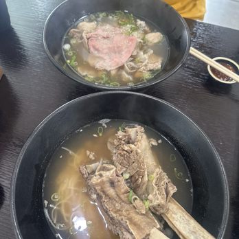 Pho U - House special (top) gal bi pho (bottom) - Vietnamese Near Me - La Crescenta-Montrose, California
