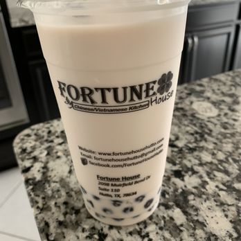 Fortune House - Jasmine Green Milk Tea!!!! - Chinese Near Me - Hutto, Texas