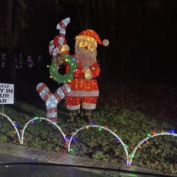 MG Vision And Lights - Holt Road - Santa display