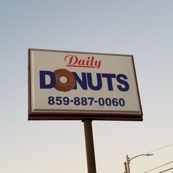 Daily Donuts - Outdoor sign - Donuts Near Me - Nicholasville, Kentucky Daily Donuts - Outdoor sign - Donuts Near Me - Nicholasville, Kentucky