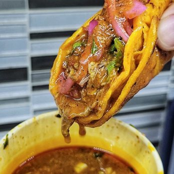 Birria-Landia - Post dip and drip - Food Trucks Near Me - Brooklyn, New York