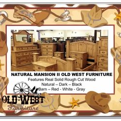 Barter Post - Rustic Old West Furniture - real solid wood