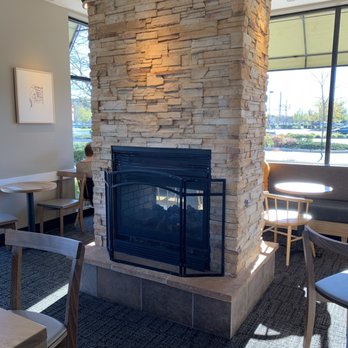 Panera Bread - Cozy fireplace in dining area! - Sandwiches Near Me - Hamilton Township, New Jersey
