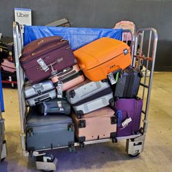 Royal Caribbean - Icon of The Seas - Bags loaded upon arrival at the port.