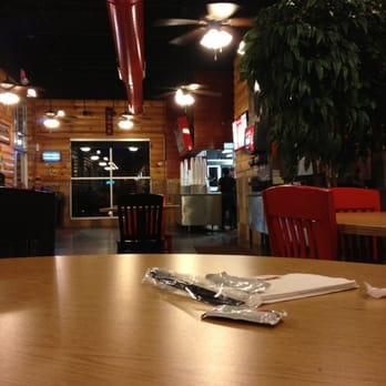 Cook Out - a fork on a table in a restaurant - Burgers Near Me - Columbia, South Carolina