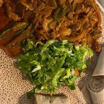 Mudai Ethiopian Restaurant - a plate of food - Ethiopian Near Me - San Jose, California