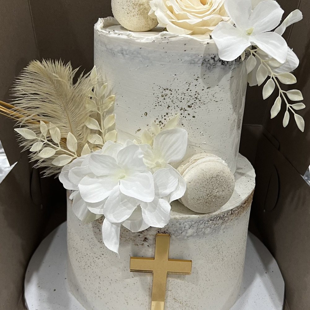 Divine Sweetss - Baptism cake - Desserts Near Me Divine Sweetss - Baptism cake - Desserts Near Me