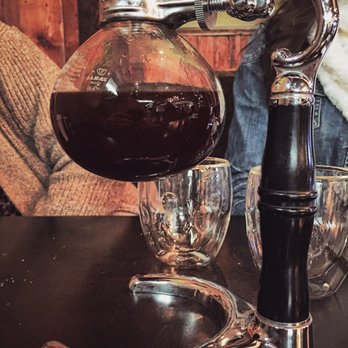 Siphon Coffee - I finally tried a siphon... wasn't as bad as I thought it would've been. - Cafes Near Me - Houston, Texas