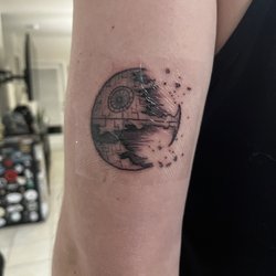 White Fox Tattoo Studio - Death Star (wrapped)