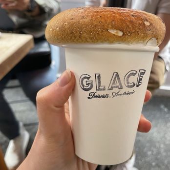 Glace - Lemon frozen yogurt with a marshmallow rim - Ice Cream & Frozen Yogurt Near Me - New York, New York Glace - Lemon frozen yogurt with a marshmallow rim - Ice Cream & Frozen Yogurt Near Me - New York, New York