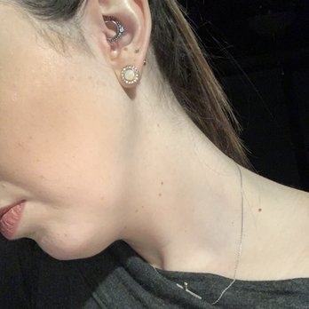 Dogstar Tattoo Company - Daith piercing by Benji - Tattoo Near Me - Durham, North Carolina