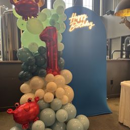 Celebration for my son's first birthday!