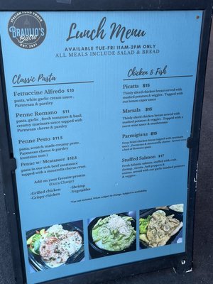 Menu photo 2 Braulio’s Bistro Modesto, CA