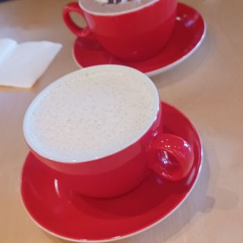 Take Care by Oleo - A hot chocolate and a chai latte with a little honey added to it. - Coffee & Tea Near Me - Kansas City, Missouri