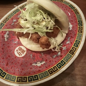 RAMEN-SAN - Fried chicken mantou bun - Ramen Near Me - Chicago, Illinois RAMEN-SAN - Fried chicken mantou bun - Ramen Near Me - Chicago, Illinois