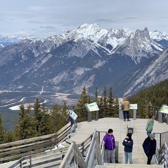 Banff Gondola - Almost at the mountain peak! - Parks Near Me - Banff, Alberta Banff Gondola - Almost at the mountain peak! - Parks Near Me - Banff, Alberta