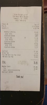 Tejas Burger Joint by null