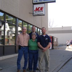 F.M. Pile Hardware - The Pile Family. William, Sandy, Andy, and Ted.