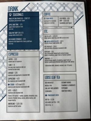 Menu photo 2 The Well Coffeehouse Nashville, TN Menu photo 2 The Well Coffeehouse Nashville, TN