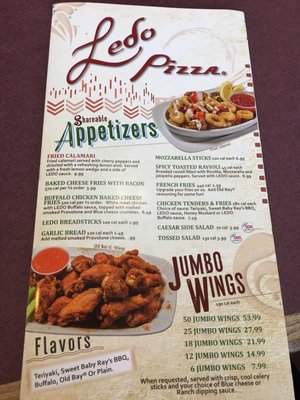 Menu photo 2 Ledo Pizza Baltimore, MD
