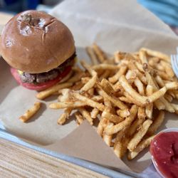 Buffalo Wild Wings - All American cheeseburger