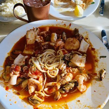 Drift 82 - Seafood Fra Diavolo - New American Near Me - Patchogue, New York
