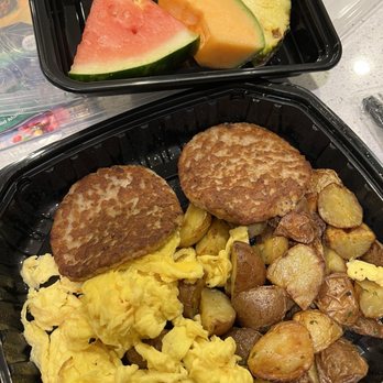 Whidbey's A Daytime Eatery - Two Eggs Breakfast with Side Fresh Fruit - Breakfast & Brunch Near Me - Enterprise, Nevada
